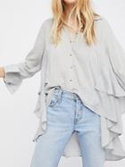 Free People Stripes On My Mind Top