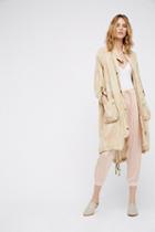 Free People Womens Lightwght Utility Trench