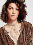 Valentina Chained Scarf Necklace By Free People