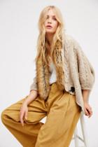 Fp X Womens Hot Toddy Cable Knit Kimo