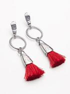Free People Hand To Hold Tassel Earrings