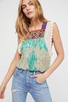 Patchwork Sparkle Blouse By Fp One At Free People