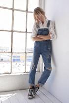 Quincey Denim Overalls By Citizens Of Humanity At Free People