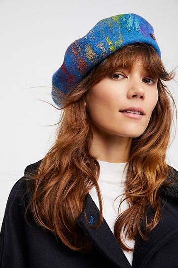 Le Artiste Painted Beret By Free People