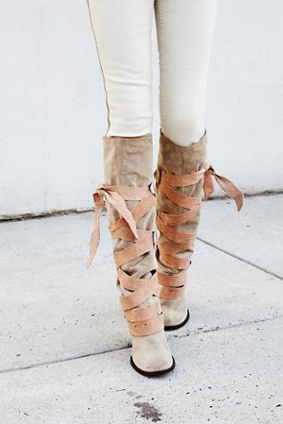 Free People Womens Paradiso Wrap Boot