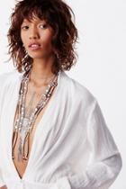 Free People Womens Bodhi Chainmail Mixed Bol