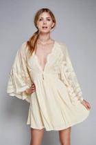 Free People Womens Blue Mahoe Dress