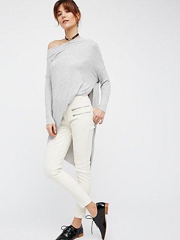 Free People Coated Lennon Skinny