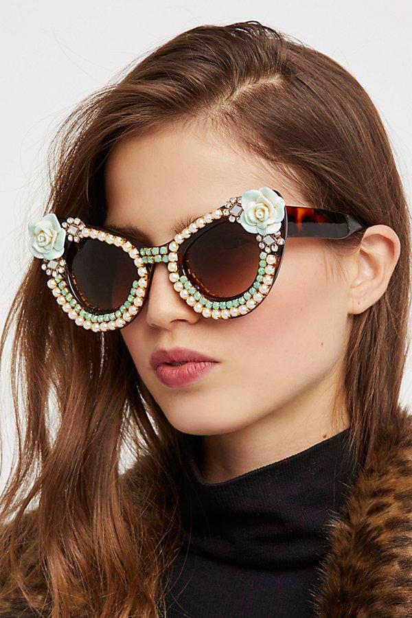Debutante Embellished Sunnies By Free People