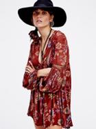 Free People Just The Two Of Us Printed Tunic
