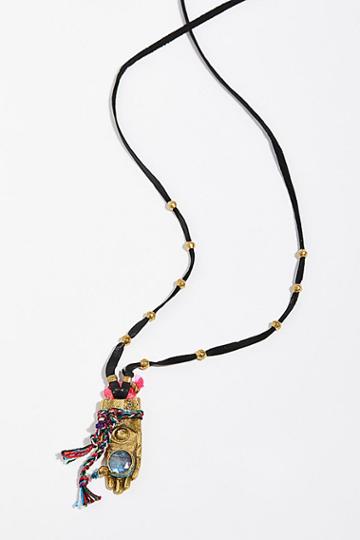 Protecting Hand Amulet Necklace By De Petra At Free People