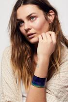 We Dream In Colour Womens Lazuli Patina Cuff