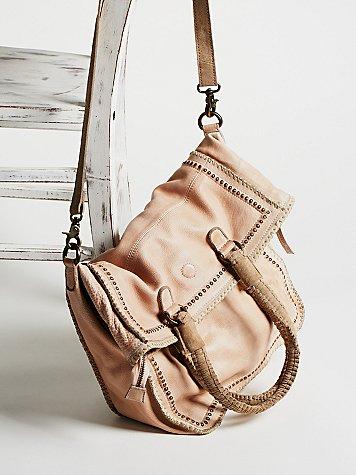 Free People Faye Distressed Tote