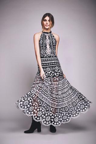 Jen S Pirate Booty Womens Eclipse Maxi Dress