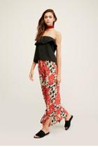 Fp One Womens Lucina Floral Hippie Pant