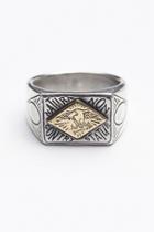 Digby & Iona Womens Natura Signet Ring