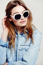 Free People Womens Golden Years Sunnies