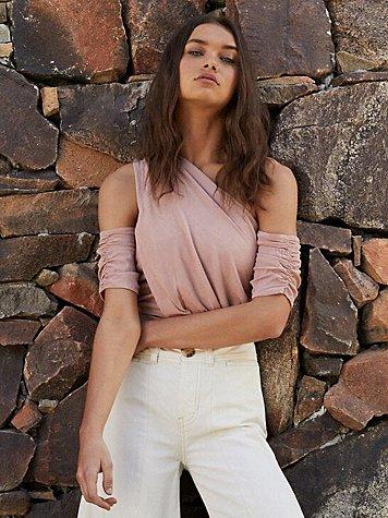 Free People Turn The Beat Around Top