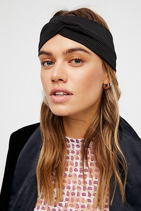 All Day Solid Knit Turban By Kitsch At Free People