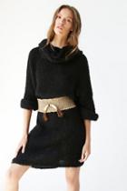 Ghost Dancer For Free People Womens Black Horse Naja Belt