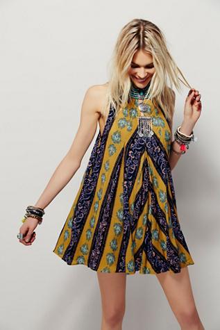 Free People Womens Mystic Wonder Printed Dre