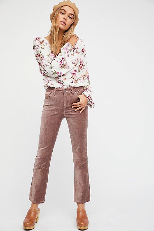 Velvet Crop Flare By Free People