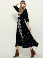 Free People Embroidered Fable Dress