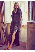 Jen S Pirate Booty Womens Dreamweaver Maxi Lace Poncho