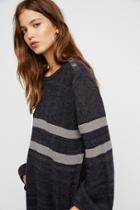 On Your Team Sweater Mini Dress By Free People
