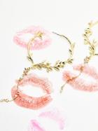 Free People Bed Of Roses Drop Hoops