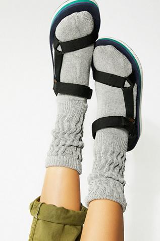Brubaker Womens Track Star Scrunchy Sock