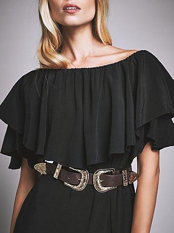 Bri Bri Leather Belt By B-low The Belt