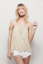 Free People Womens Golden Age Embellished Tank