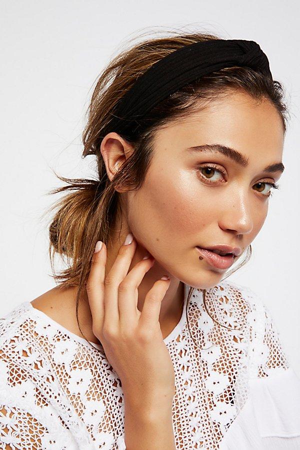 Ribbed Knot Headband By Free People