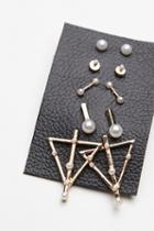 Stoned Piercing Set By Free People