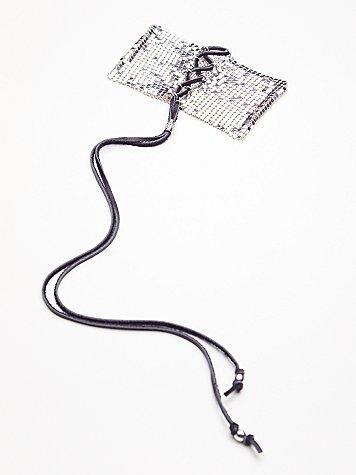 Free People Chainmail Lace-up Armband