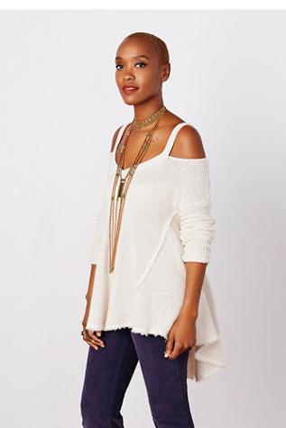 Fp Collection Womens Moonshine V-neck Pullover