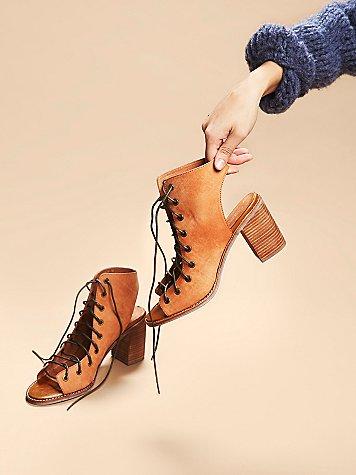 Jeffrey Campbell X Free People Minimal Lace Up Heel