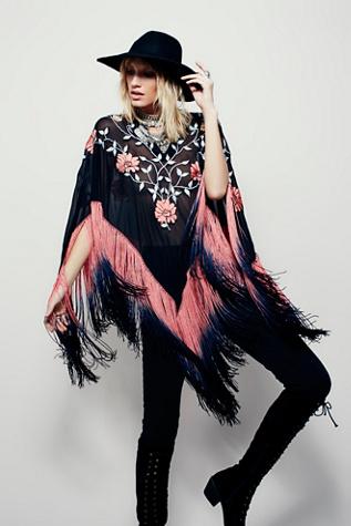 Tanja Pignatelli Womens Cosmic Love Ombre Fringe