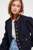 Regan Puff Sleeve Blazer By Free People