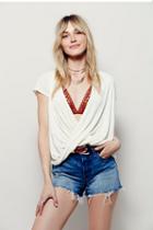 Free People Womens The Hoffman Tee