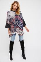 Pieced With Paisley Tunic By Free People