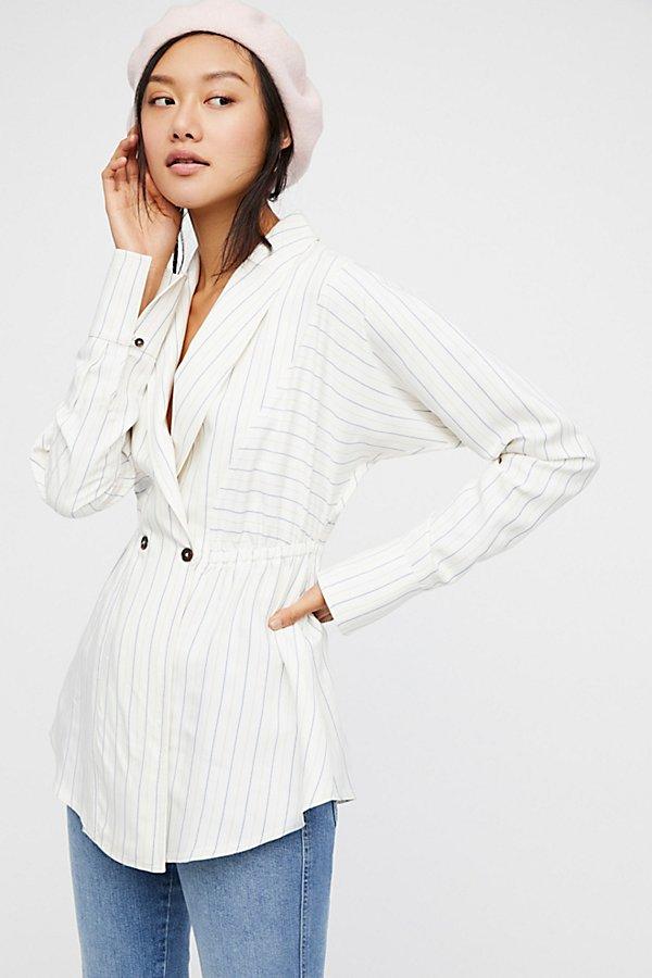 So Divine Buttondown Top By Free People
