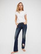 Kelly Embroidered Baby Bootcut Jeans By Driftwood