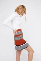 Free People Womens Ring My Bell Mini Skirt