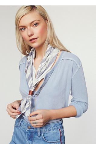 Free People Womens Scouts Honor Cuffed Bandana