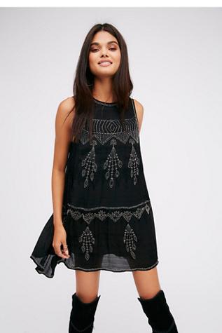Free People Womens Delilah Mini Dress