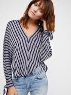 Morning Striped Dolman By Free People