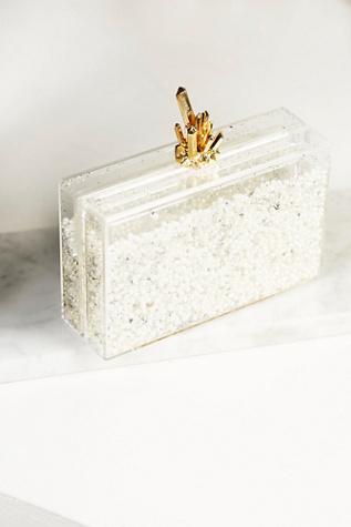 Ashlyn'd Womens All That Glitters Clutch