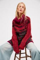 Free People Womens Tiger Eye T-neck